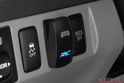 Rough Country Rocker Switch 2x1 with Blue Back Light for Standard Switch Bezel - 709SW