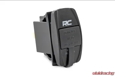 Rough Country USB Switch Insert 2x1 with Blue Backlight for Standard Rocker Housing - 709USB