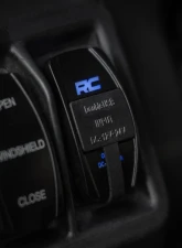 Rough Country USB Switch Insert 2x1 with Blue Backlight for Standard Rocker Housing                                     - 709USB - Image 4