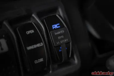 Rough Country USB Switch Insert 2x1 with Blue Backlight for Standard Rocker Housing - 709USB