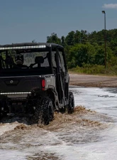 Rough Country 50-Inch LED Light Bar for Can-Am Defender 2016-2024, Dual Row, Black                                     - 71019 - Image 6