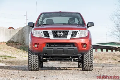 Rough Country LED Fog Light Kit Black Series Nissan Frontier 2WD 4WD 2005-2020 - 71023