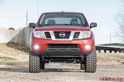 Rough Country LED Fog Light Kit Black Series Nissan Frontier 2WD 4WD 2005-2020 - 71023
