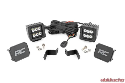 Rough Country LED Light Black Series w/Spot Beam Ford F-150 2WD 4WD 2015-2025 - 71028