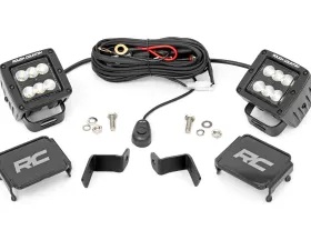 Rough Country LED Light Black Series w/Flood Beam Ford F-150 2WD 4WD 2015-2025