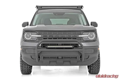 Rough Country LED Light Roof Rack Mount 40 Black Single Row Ford Bronco Sport 2021-2025 - 71039