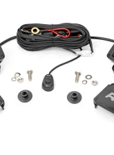 Rough Country LED Light Ditch Mount Black Series w/Flood Beam Ford Bronco 2021-2022                                     - 71046 - Image 6