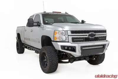 Rough Country LED Ditch Mount Lights Black Pair with DRL for Chevy 1500 2007-2013 - 71060