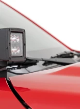 Rough Country LED Ditch Light Kit Black Series w/Spot Beam Nissan Frontier 2WD 4WD 2022                                     - 71064 - Image 3