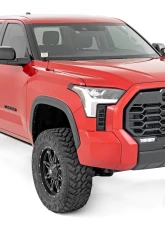 Rough Country LED Light Kit Ditch Mount Black Pair Flood for Toyota Tundra 22-25                                     - 71072 - Image 3