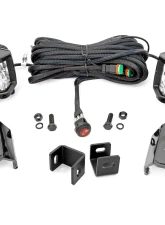 Rough Country LED Light Kit Ditch Mount 3" OSRAM Wide for Toyota Tundra 2022-2025                                     - 71075 - Image 6