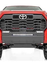 Rough Country LED Light Kit Bumper Mount 20" Black Slim Line Toyota Tundra 22-25                                     - 71077 - Image 5
