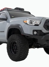 Rough Country LED Light Kit Ditch Mount 2" Black Pair White DRL Toyota Tacoma 16-23                                     - 71082 - Image 3