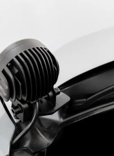Rough Country LED Light Kit Ditch Mount 2" Black Pair White DRL Toyota Tacoma 16-23                                     - 71082 - Image 4