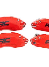 Rough Country Caliper Cover Red Jeep Wrangler JK Unlimited 2WD | 4WD Wrangler JK 2 Door 2007-2018                                     - 71140A - Image 3