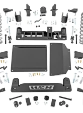 Rough Country 6" Lift Kit M1 Strut Rear Coil Toyota Tundra 4WD 2022-2025                                     - 71240 - Image 6