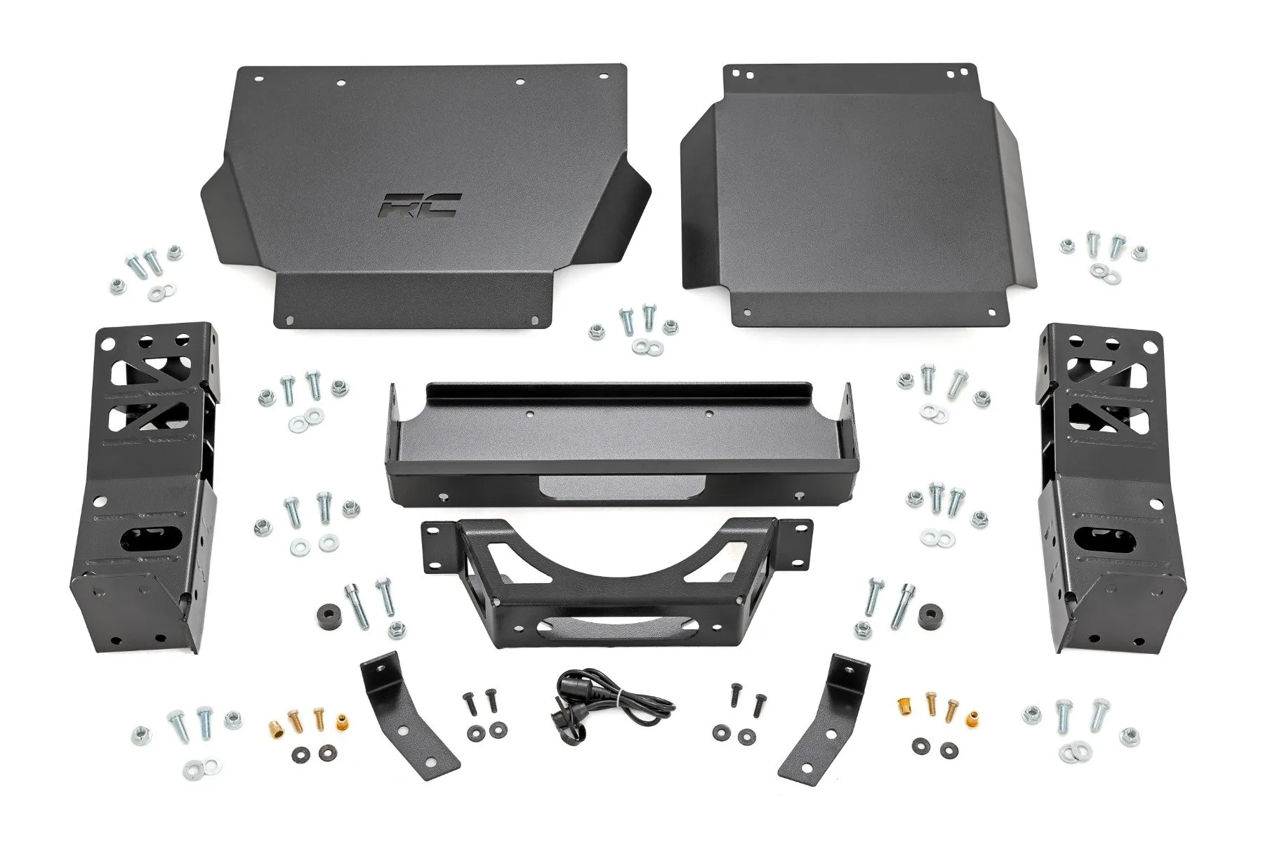 Rough Country Hidden Winch Mount Toyota Tacoma 2WD | 4WD 2024-2025 - 72011