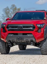 Rough Country LED Light Kit Ditch Mount 2" Black Pair White DRL Toyota Tacoma 24-25                                     - 72103 - Image 6