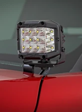 Rough Country LED Light Kit Ditch Mount 3" OSRAM Wide for 2024 Toyota Tacoma 2WD/4WD                                     - 72105 - Image 2