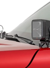 Rough Country LED Light Kit Ditch Mount Pair Spot for 2024 Toyota Tacoma 2" Spectrum                                     - 72107 - Image 3