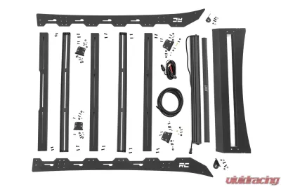 Rough Country Roof Rack 40" Black LED Toyota Tacoma 2WD | 4WD 2024-2025 - 72110