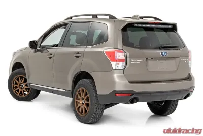 Rough Country 30 Inch Curved Black Series LED Light Bar - 12000 Lumens, Waterproof, Aluminum Housing - 72730BL