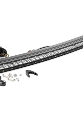 Rough Country 30' Chrome Series Single Row Curved CREE LED Light Bar                                     - 72730 - Image 6