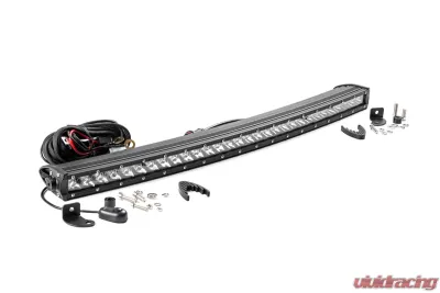 Rough Country 30' Chrome Series Single Row Curved CREE LED Light Bar - 72730