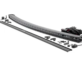 Rough Country 50 Inch Black Series LED Light Bar Curved Single Row