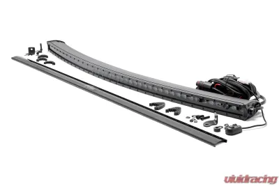 Rough Country 50 Inch Black Series LED Light Bar Curved Single Row - 72750BL