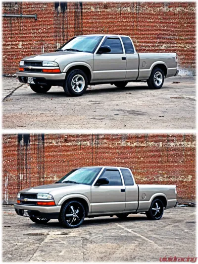 Rough Country 2" Front 3" Rear Lowering Kit for Chevy Blazer S10 GMC Jimmy Sonoma 2WD - 727