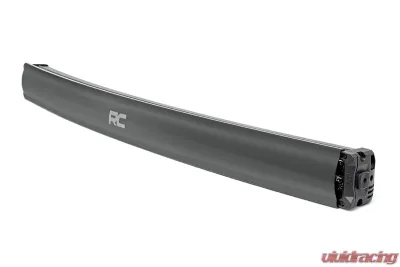 Rough Country 30 Inch Black Series LED Light Bar Curved Dual Row Cool White DRL - 72930BD