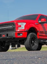 Rough Country 30 Inch Black Series LED Light Bar Curved Dual Row Cool White DRL                                     - 72930BD - Image 6