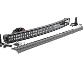 Rough Country 40 Inch Black Series LED Light Bar Curved Dual Row