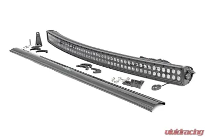 Rough Country 50 Inch Black Series LED Light Bar Curved Dual Row - 72950BL