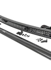 Rough Country 54 Inch Curved Black Series LED Light Bar with Cool White DRL, 46800 Lumens                                     - 72954BD - Image 6