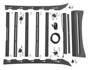 Rough Country Roof Rack w/Front Facing LED Light Toyota Tacoma 2WD 4WD 2005-2022