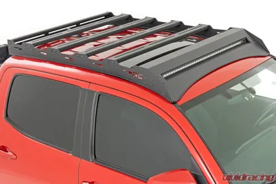 Rough Country Roof Rack w/Front Facing LED Light Toyota Tacoma 2WD 4WD 2005-2022 - 73107