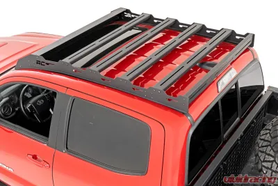 Rough Country Roof Rack w/Front Facing LED Light Toyota Tacoma 2WD 4WD 2005-2022 - 73107