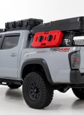 Rough Country Bed Rack Half Rack Aluminum Toyota Tacoma 2WD | 4WD 2005-2023                                     - 73115 - Image 6