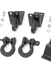 Rough Country Rear Shackle Kit D-Ring Combo Toyota Tacoma 2WD | 4WD 2024-2025                                     - 73117 - Image 5