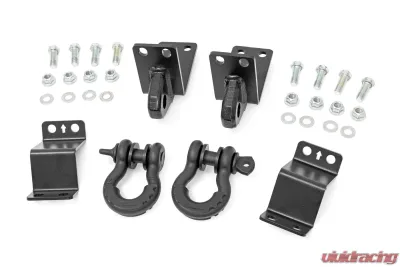 Rough Country Rear Shackle Kit D-Ring Combo Toyota Tacoma 2WD | 4WD 2024-2025 - 73117