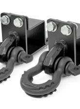 Rough Country Rear Shackle Kit D-Ring Combo Toyota Tacoma 2WD | 4WD 2024-2025                                     - 73117 - Image 6