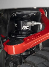 Rough Country Red Forged Upper Control Arms 3.5" Of Lift Toyota 4Runner 10-24 | Tacoma 05-23                                     - 74201ARED - Image 2