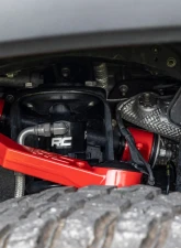 Rough Country Red Forged Upper Control Arms 3.5" Of Lift Toyota 4Runner 10-24 | Tacoma 05-23                                     - 74201ARED - Image 3
