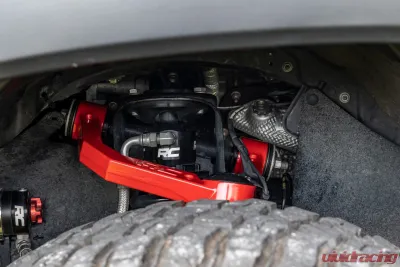 Rough Country Red Forged Upper Control Arms 3.5" Of Lift Toyota 4Runner 10-24 | Tacoma 05-23 - 74201ARED
