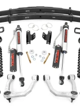 Rough Country 3.5" Lift Kit Vertex Adjustable Coilovers w/Vertex Shocks and Rear Leaf Springs Toyota Tacoma 2005-2022                                     - 74252 - Image 6