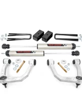 Rough Country 3.5" Lift Kit Vertex Adjustable Coilovers w/V2 Monotube Shocks Toyota Tacoma 2005-2022                                     - 74257 - Image 6