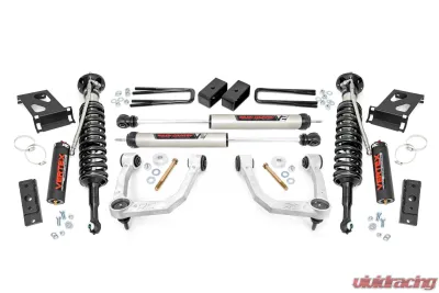 Rough Country 3.5" Lift Kit Vertex Adjustable Coilovers w/V2 Monotube Shocks Toyota Tacoma 2005-2022 - 74257