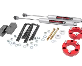 Rough Country 3 Inch Lift Kit Red Spacer